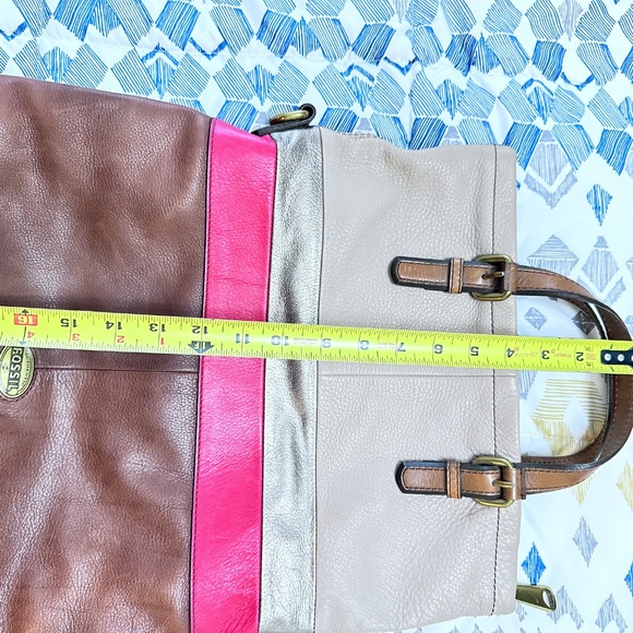 Fossil Leather Convertable Handbag - Picture 10 of 13